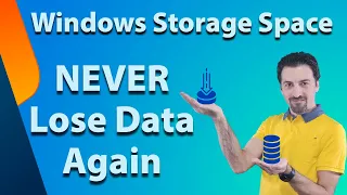 How To NEVER LOSE DATA Again, Use Windows Storage Space