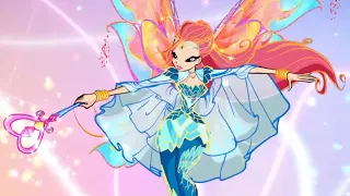 Bloom's solo Mythix transformation | Winx Club Clip