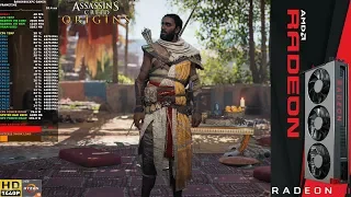 Assassin's Creed Origins Max Settings 1440p  | RADEON VII LC | Ryzen 9 3900X 4.5GHz CCD