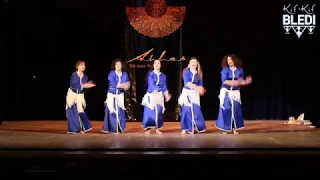 Troupe Kif-Kif Bledi en Russie : Chaabi marocain & Jbaliya @Atlas Folk Festival (Moscou)