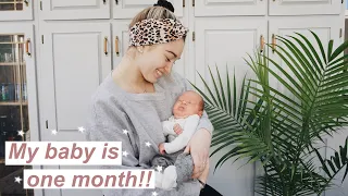 ONE MONTH POSTPARTUM UPDATE | Did the fetal surgery work?