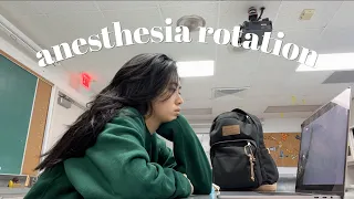 Anesthesia Rotation, EROR bootcamp | Medical School Vlog