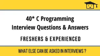 C Interview Questions