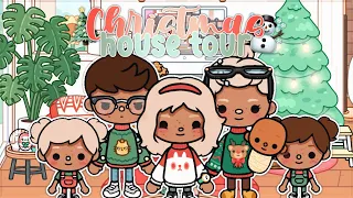 Aesthetic Christmas House Tour | *with voice* | Toca Boca Life World