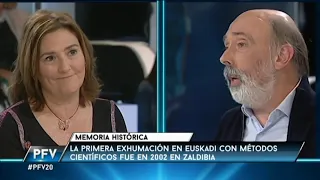 Paco Etxeberria: 'Las exhumaciones son una necesidad ética'