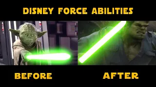 star wars but disney doesn't understand the force