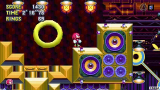 Sonic Mania Plus (Encore Mode) - Studiopolis Zone Act 2 Special Stage Rings