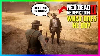 What Happens If You Commit A Crime In Front Of The Tumbleweed Sheriff In Red Dead Redemption 2?