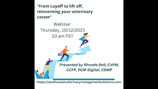 CC From Layoff to Lift Off Reinventing Your Veterinary Career Edited docx