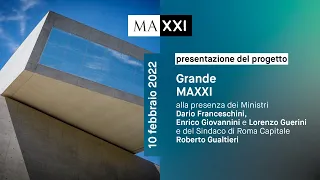 presentazione del progetto: Grande MAXXI