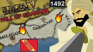 Why does GRANADA COLLAPSE in EU4?