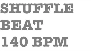 SHUFFLE BEAT DRUM BACKING TRACK γ -140 BPM-