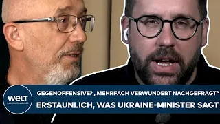 PUTINS KRIEG: Gegenoffensive? "Habe mehrfach verwundert nachgefragt" Erstaunlich, was Ukraine sagt