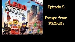 Lego Movie Videogame Level 5 Escape from Flatbush Gulch Gameplay