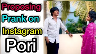 Proposing prank on Instagram pilla full emotional#supportme #prank #proposingprank