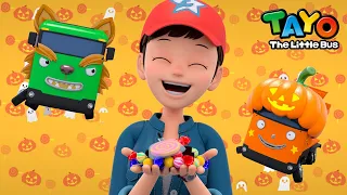 Johny Johny Yes Papa l Lagu Halloween Bahasa Indonesia l Kartun anak l Tayo Bus Kecil