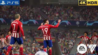 EA FC 24- ATLETICO MADRID VS DORTMUND- CHAMPIONS LEAGUE 23/24- QUATER FINAL LEG 1- PS5™ [4K HDR]