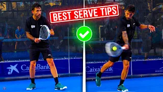 BEST PADEL SERVE ANALYZED! (SANYO) - the4Set