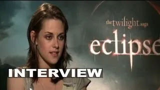 The Twilight Saga: Eclipse: Kristen Stewart Official Interview | ScreenSlam