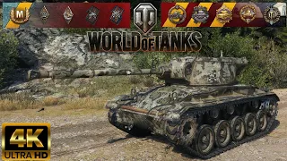 T78 - Mountain Pass map - 10 kills - 4,7k damage Kolobanov World of Tanks replay 4K