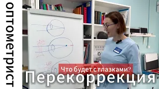 Перекоррекция/ Очки посильней/ линзы побольше/ чтобы глазик работал