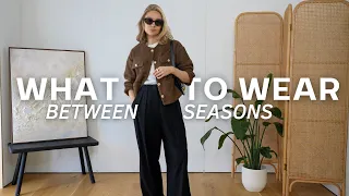 TRANSITIONAL LOOKS FOR IN-BETWEEN SEASONS | WINTER TO SPRING OUTFIT IDEAS