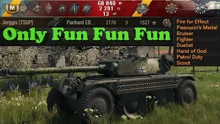 Just Trolling and Fun🔝 World of Tanks 🔝 Panhard EBR 105 ✔️