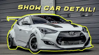 Fully built Hyundai Veloster show car detail!
