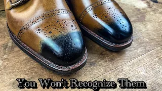 Can I SAVE This Store Return? A Botched Patina Job Gets a Makeover-Allen Edmonds St. John