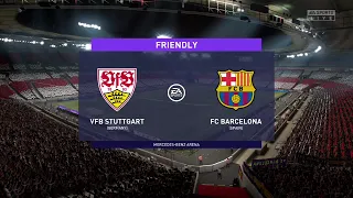 ⚽ VfB Stuttgart vs Barcelona ⚽ | Club Friendlies (31/07/2021) | Fifa 21