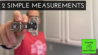 How To Measure and Pick Replacement Cabinet Hinges | Soft Close