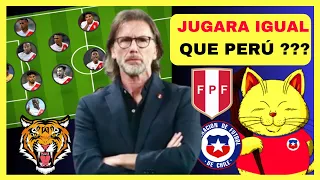 COMO JUGARA LA SELECCIÓN CHILENA DEL TIGRE GARECA ??? 🇨🇱 🇵🇪