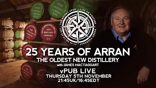 vPub Live - 25 Years of Arran with James MacTaggart
