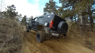 Возвращение Hummer H3. Ломаем очередной редуктор. Offroad по диагоналкам (Lexus LX470, TLC100 и др.)