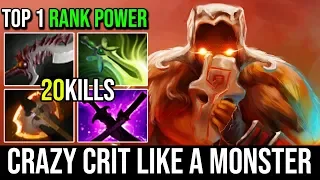 Ame [Juggernaut] The Power of Top 1 MMR CRAZY CRIT LIKE A MONSTER 21KIlls | Dota 2 Full Game