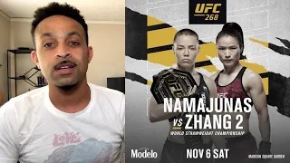 ROSE NAMAJUNAS VS WEILI ZHANG 2 ANNOUNCED !! (Early Thoughts on the UFC 268 Women's SW Title Bout)