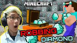 Robbing a DIAMOND Store in Minecraft!