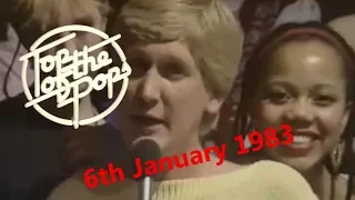 Top of the Pops Chart Rundown - 6th January 1983 (Mike Smith & Tommy Vance)