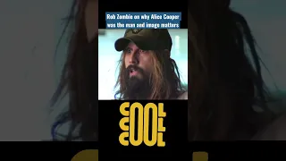 Rob Zombie explains why Alice Cooper was the man and how much image really matters #music #shorts