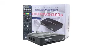 Спутниковый ресивер GoldMaster SR-508HD plus - меню, просмотр каналов Телекарта