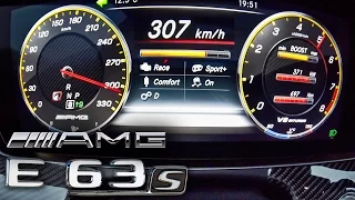 Mercedes AMG E63 S 4Matic+ 0-307 km/h TOP SPEED & ACCELERATION by AutoTopNL