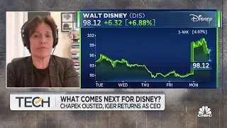 Investors are calmed by Iger's Disney return, says Kara Swisher