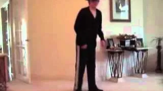 MJ dance move tutorial - Billie Jean intro.flv