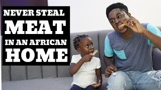 NEVER STEAL MEAT IN AN AFRICAN HOME | Mc Shem Comedian