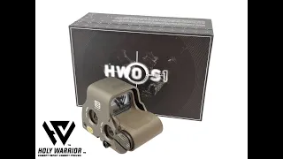 Eotech EXPS3 558 Holy Warrior S1 Clone Red Dot Sight Unboxing