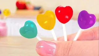 Tasty Lollipop 🍡 Miniature Fruits Lollipop Candy Recipe   Perfect 1000+ Miniature Ideas   Mini Cak