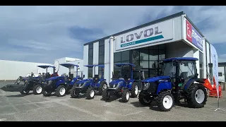 Eurotek : Importateur officiel des tracteurs LOVOL en France depuis 2004