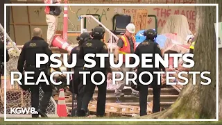 Portland State University campus reopens after police crackdown on protesters