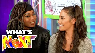 Kacy Catanzaro and Kayden Carter bring the party to What’s NeXT: What’s NeXT Nov. 18, 2021