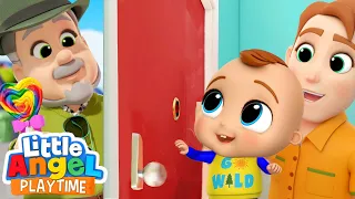 Who's At The Door? | Fun Sing Along Songs by @LittleAngel Playtime